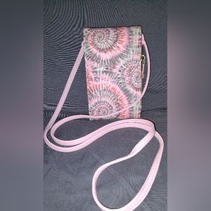 Tye dye crossbody purse